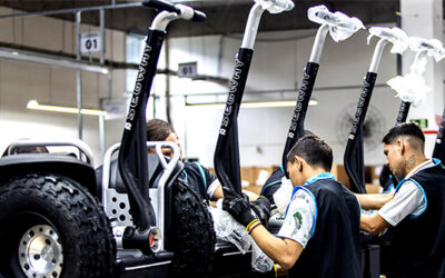 DBS’S ASSEMBLER STARTS MANUFACTURING SEGWAY ELECTRIC PERSONAL TRANSPORTERS IN BRAZIL