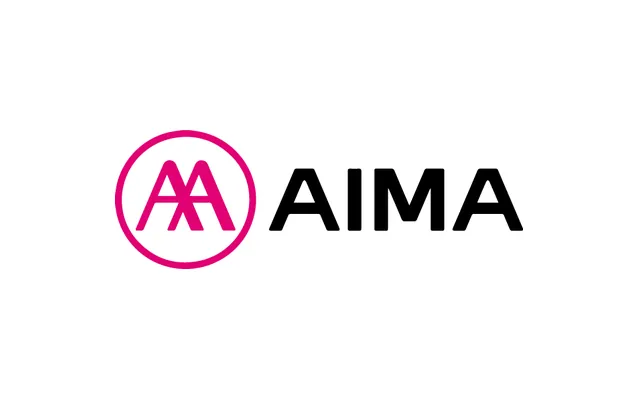 Logo da AIMA Brasil, marca parceira da DBS